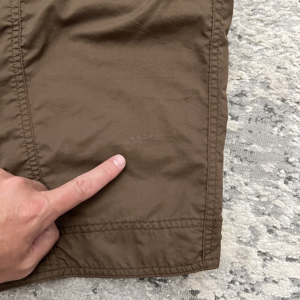 Women's Sz 6 MOUNTAIN HARDWEAR Hardware Brown CAPRI PANT OL1153 Nylon - Picture 7 of 7
